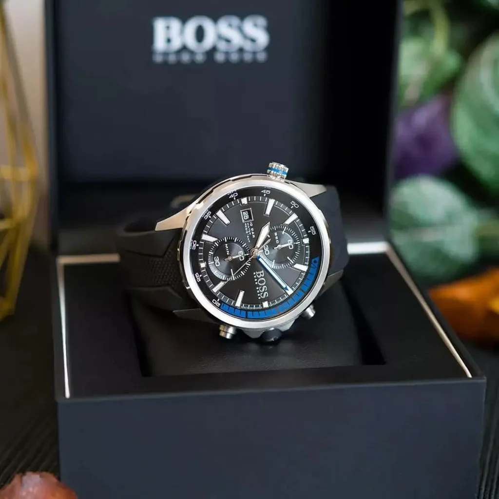 Hugo Boss Men's Watch Globetrotter 1513820 | Watches Prime