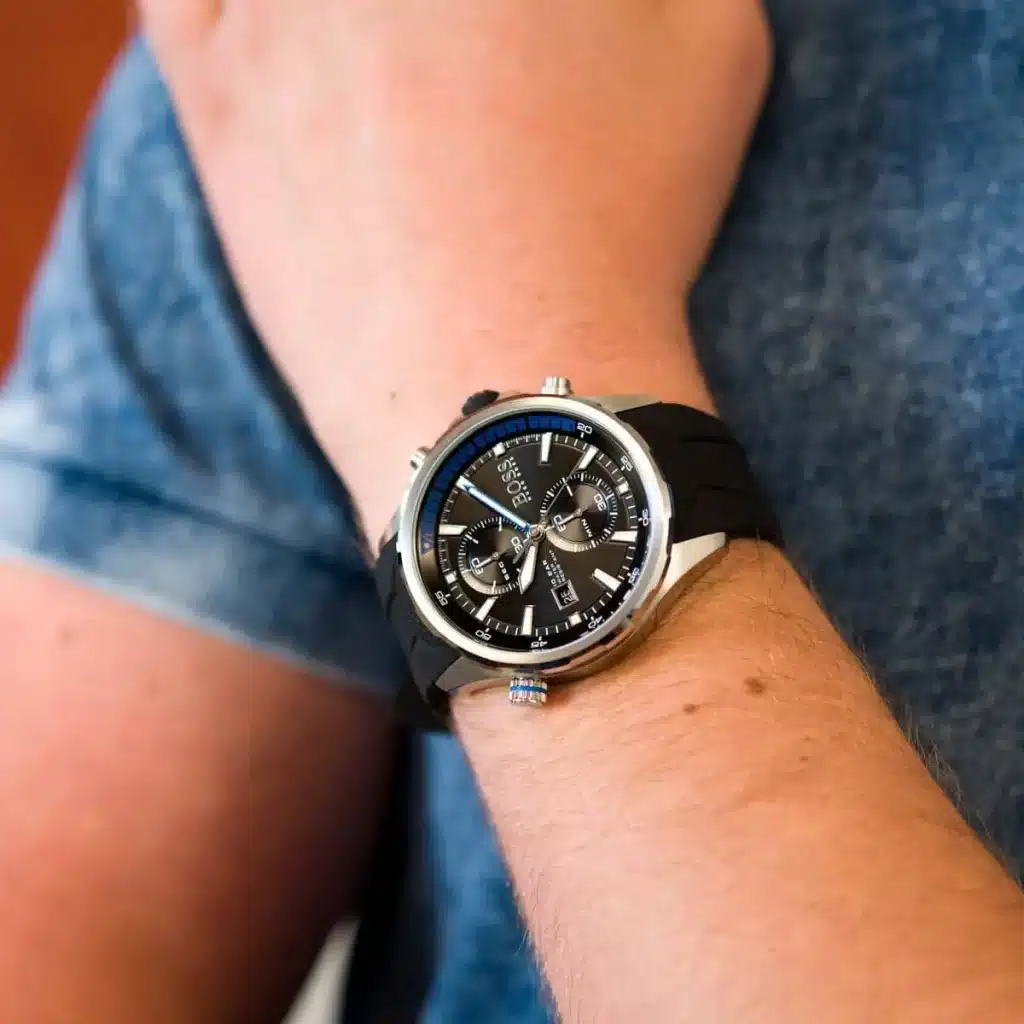Hugo Boss Men's Watch Globetrotter 1513820 | Watches Prime