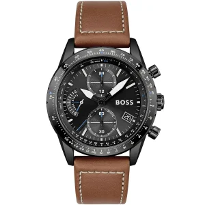 Hugo Boss Men's Watch Globetrotter 1513824 | Watches Prime