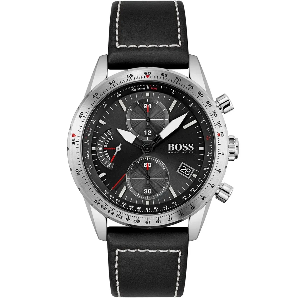 Hugo Boss Men's Watch Pilot Edition Chrono 1513853 | Watches Prime