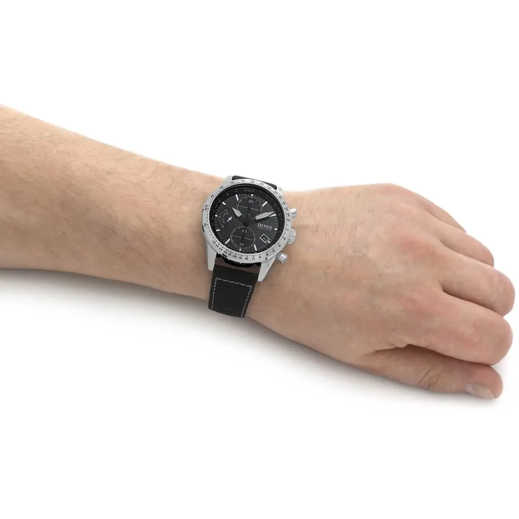 Hugo Boss Men's Watch Pilot Edition Chrono 1513853 | Watches Prime