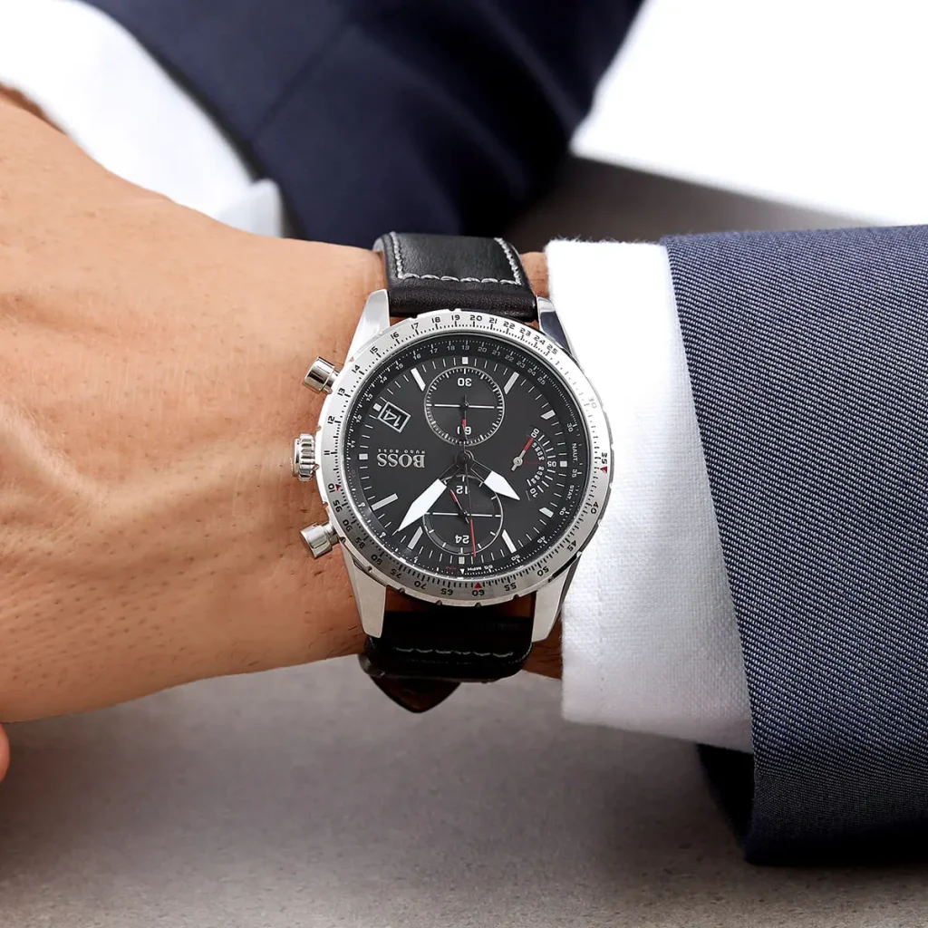 Hugo Boss Men's Watch Pilot Edition Chrono 1513853 | Watches Prime