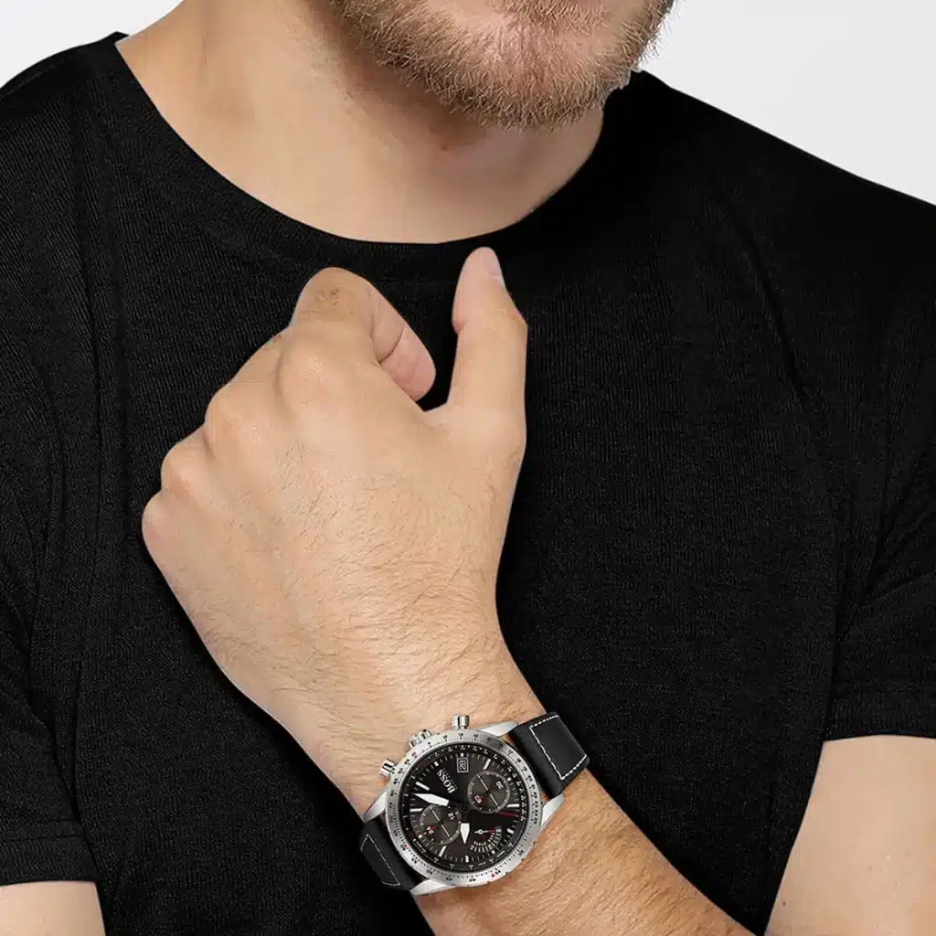 Hugo Boss Men's Watch Pilot Edition Chrono 1513853 | Watches Prime