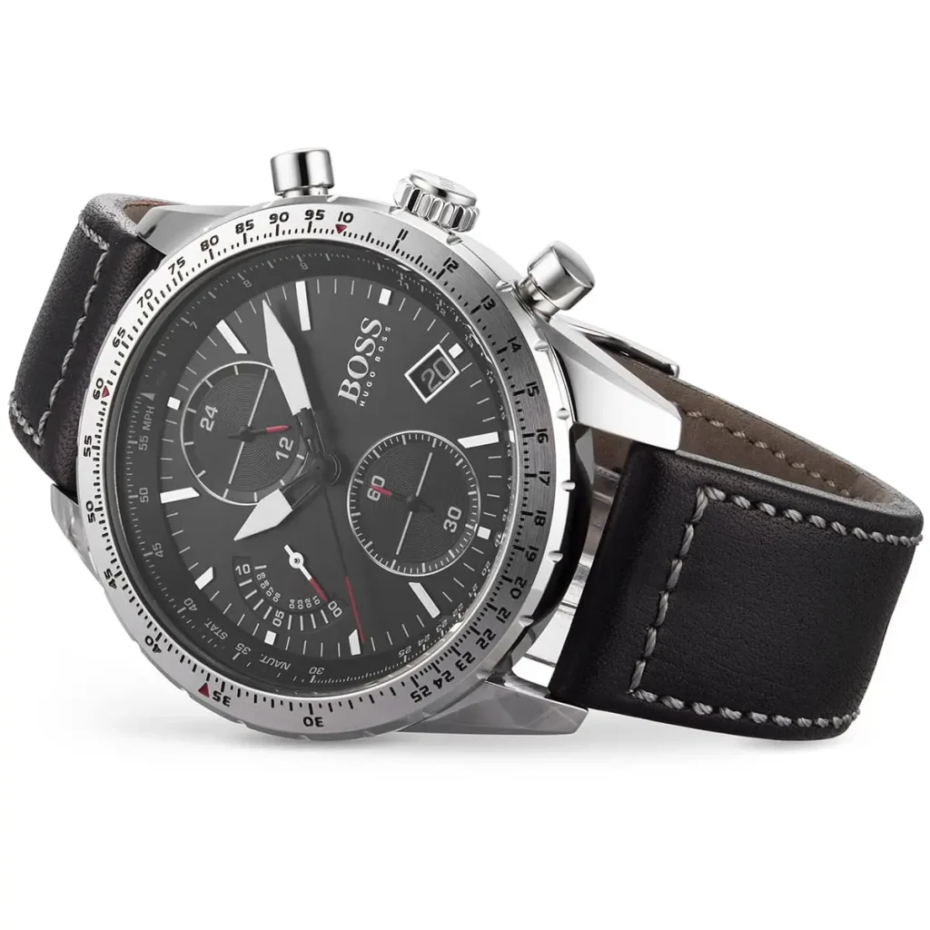 Hugo Boss Men's Watch Pilot Edition Chrono 1513853 | Watches Prime