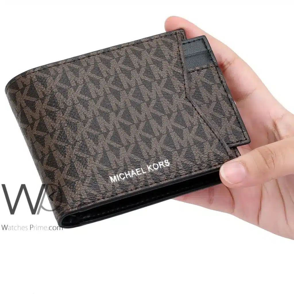Michael Kors Wallet Card Holder SetBrown Men | Watches Prime