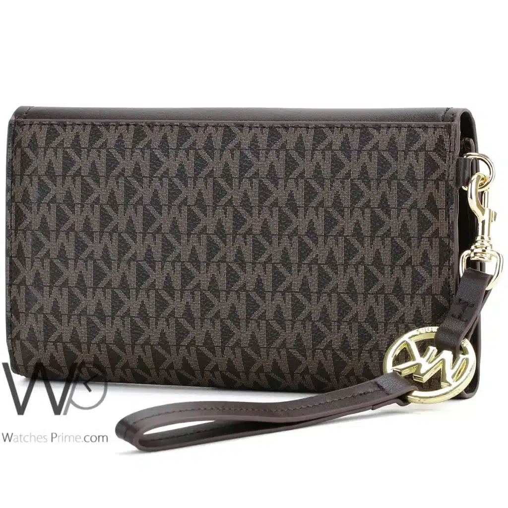 Michael Kors MK Wallet Leather Brown women | Watches Prime