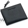 Emporio Armani Zipper Wallet Black For Men | Watches Prime