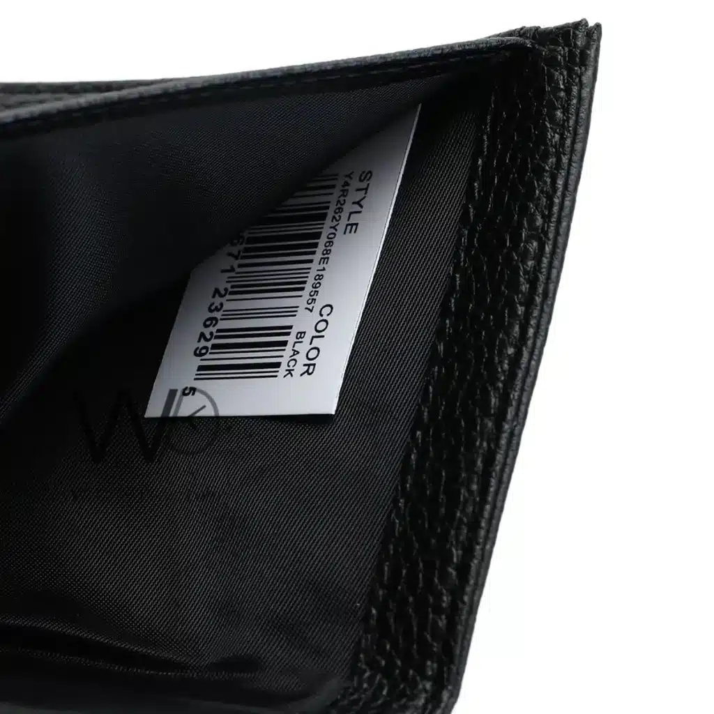 Emporio Armani Zipper Wallet Black For Men | Watches Prime
