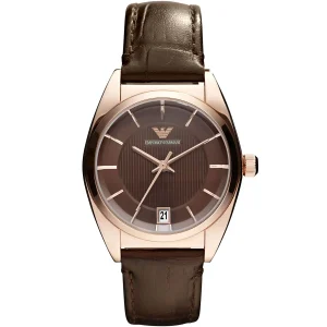 Emporio Armani Men's Watch Franco Large AR0376 | Watches Prime