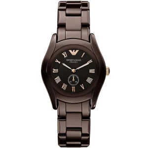 Emporio Armani Ladies Watch Valente Slim Medium AR1443 | Watches Prime