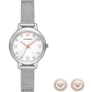 Emporio Armani Men's Watch Diver AR80063SET | Watches Prime