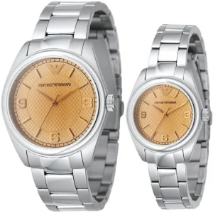Emporio Armani Unisex Watch Couples Set AR90008 | Watches Prime Emporio Armani Unisex Watch Couples Set AR90008 | Watches Prime