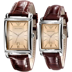 Emporio Armani Unisex Watch Couples Set AR9017 | Watches Prime