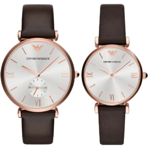 Emporio Armani Men's Watch Couples Set AR9033 | Watches Prime