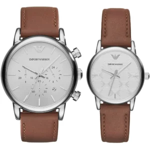 Emporio Armani Men's Watch Couples Set AR9033 | Watches Prime