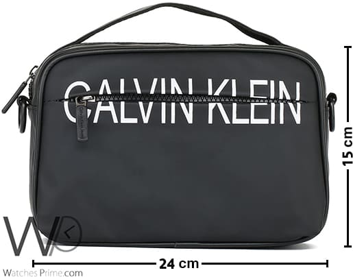 Calvin Klein Shoulder Handbag Black For Men | Watches Prime