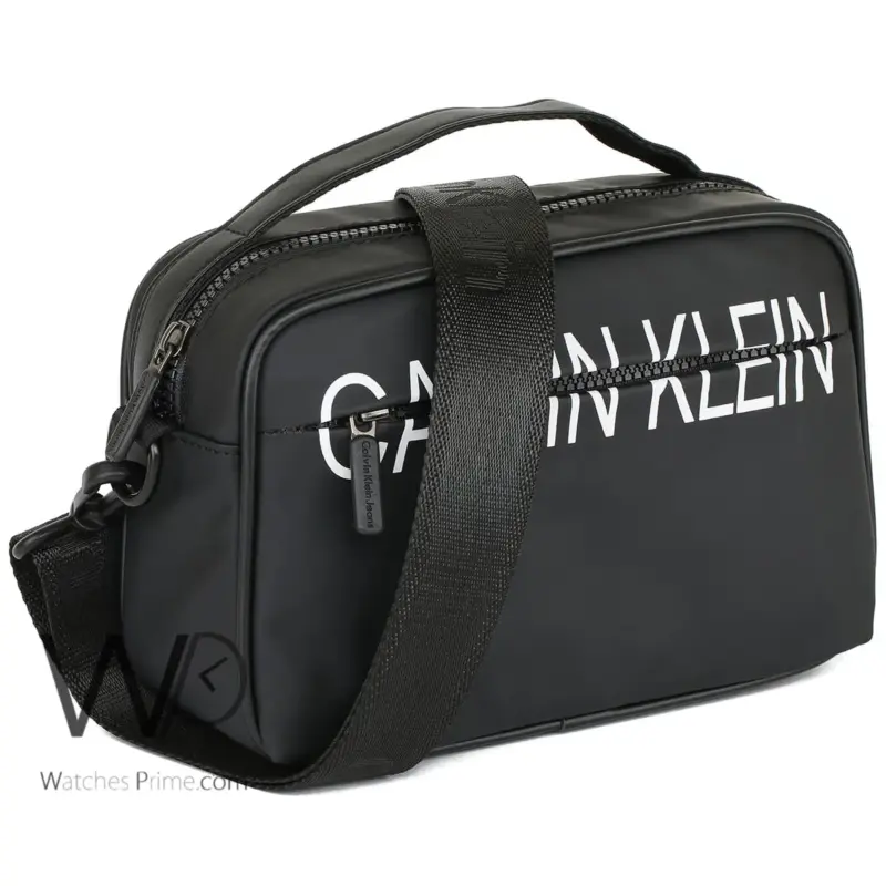 Calvin Klein Shoulder Handbag Black For Men | Watches Prime