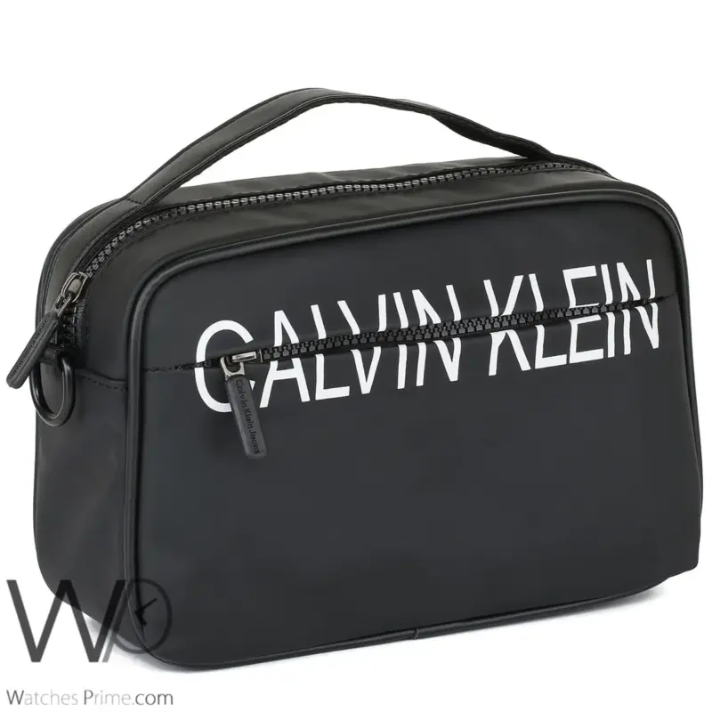 Calvin Klein Shoulder Handbag Black For Men | Watches Prime
