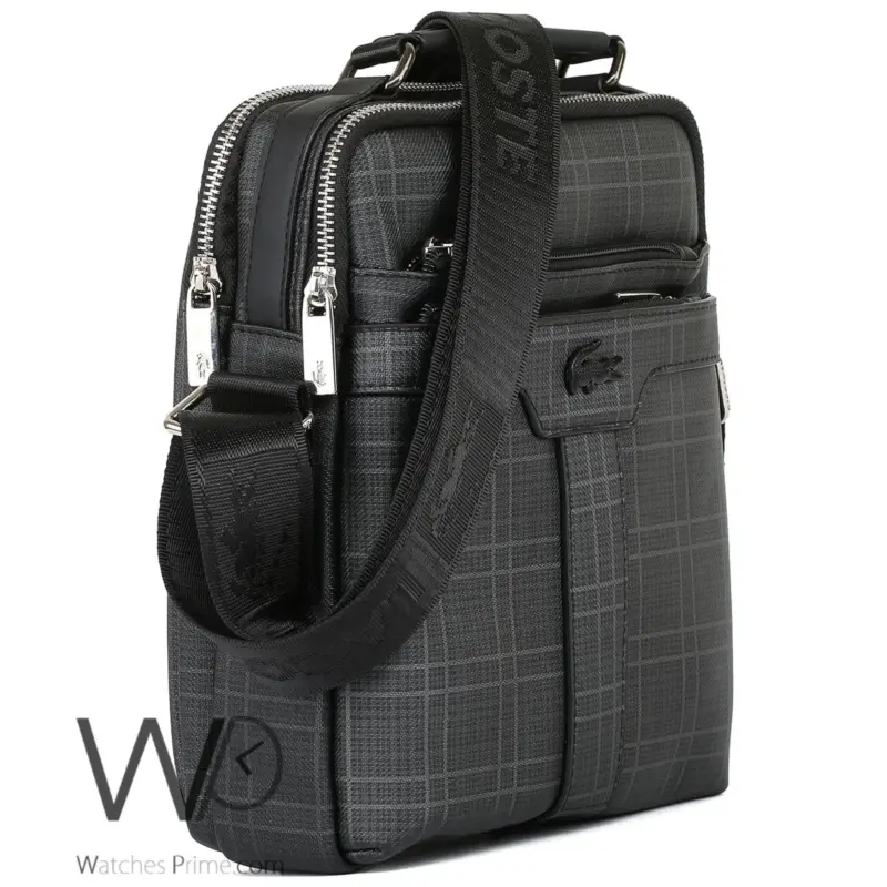 Lacoste Crossbody Shoulder Men Monogram Bag | Watches Prime