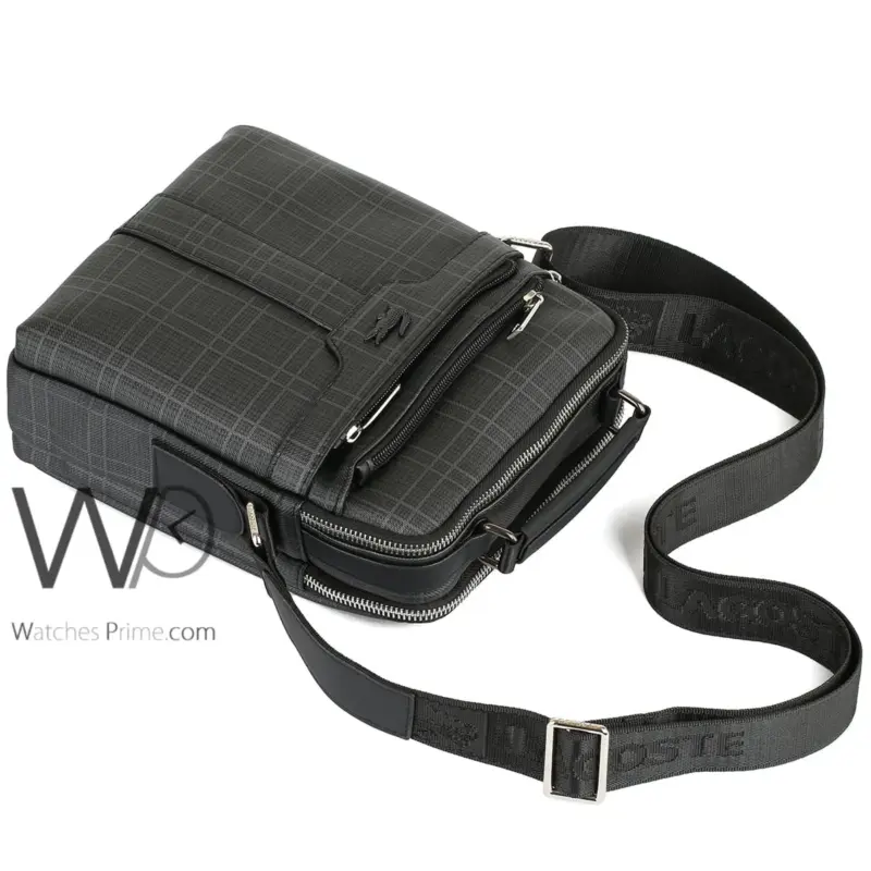 Lacoste Crossbody Shoulder Men Monogram Bag | Watches Prime