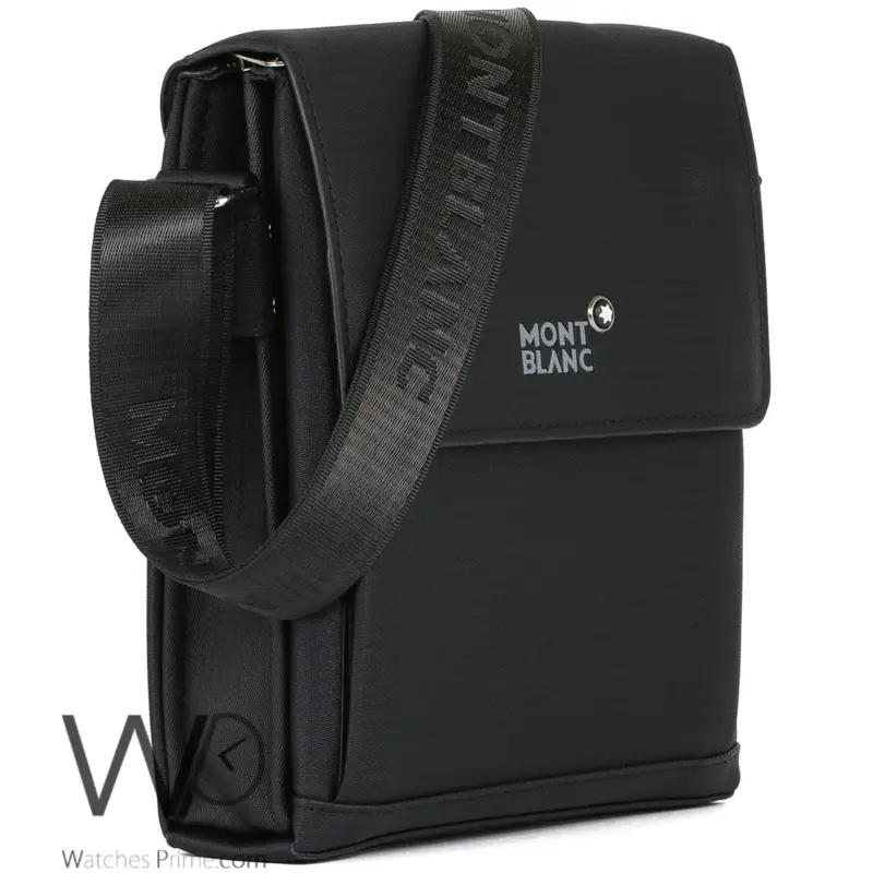 Montblanc Black Crossbody Shoulder Bag Men | Watches Prime