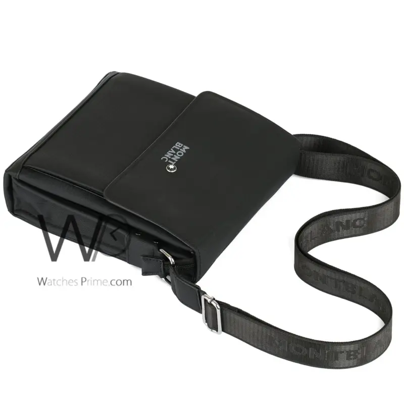 Montblanc Black Crossbody Shoulder Bag Men | Watches Prime