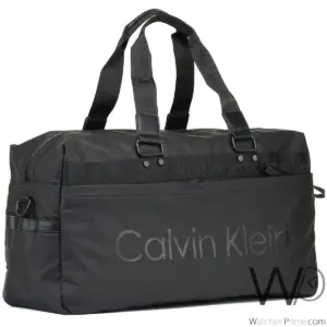 Calvin klein duffle black men ck handbag