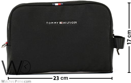 حقيبة يد رجالية تومي Tommy Hilfiger اسود | واتشز برايم