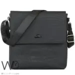 Lacoste Shoulder Bag For Men Messenger Black | Watches Prime