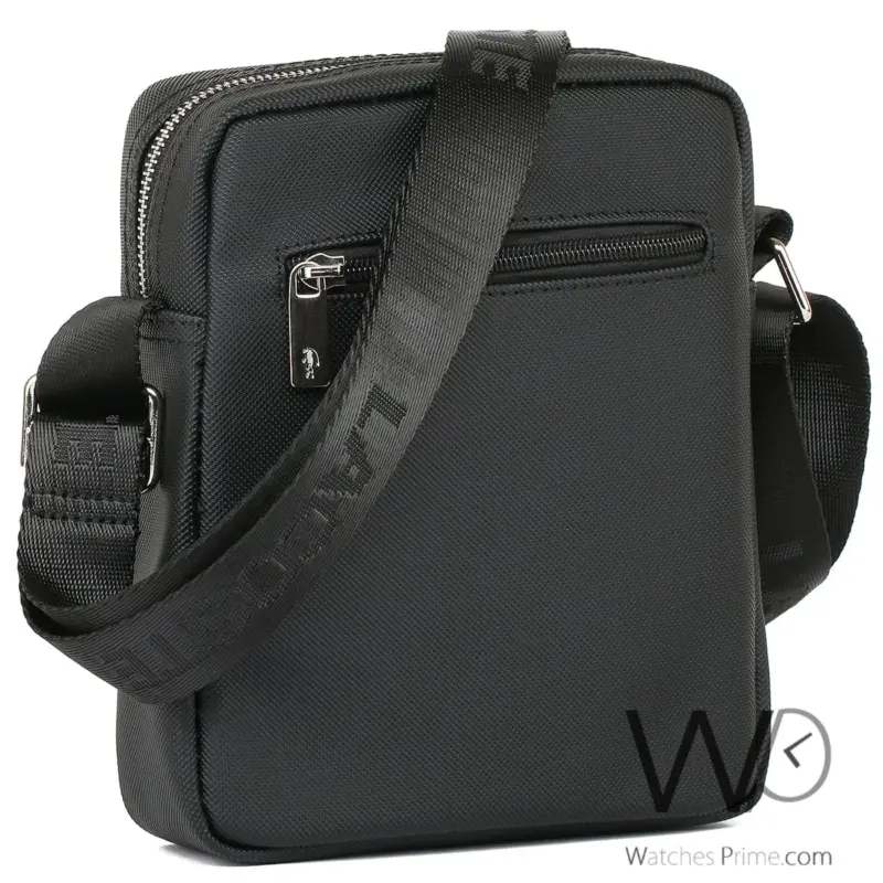 Lacoste Crossbody Shoulder Black Men Bag | Watches Prime