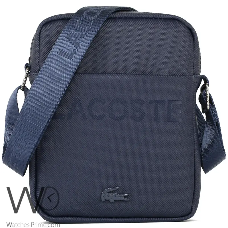 شنطة كروس رجالي تومي لاكوست Lacoste ازرق | واتشز برايم