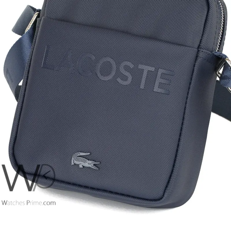 شنطة كروس رجالي تومي لاكوست Lacoste ازرق | واتشز برايم