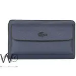 Lacoste Blue Hand Wallet Bag Polyester Men | Watches Prime