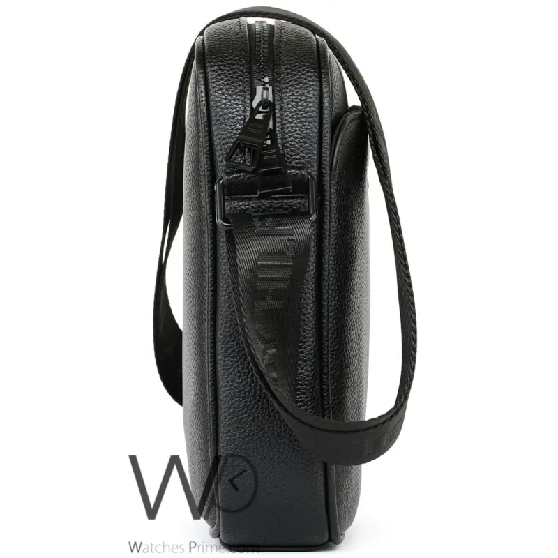 Tommy Hilfiger Crossbody Messenger Black Men | Watches Prime