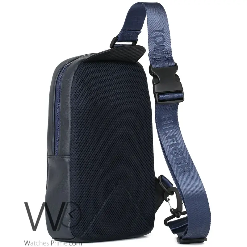 Tommy Hilfiger Crossbody Sling Navy Blue Bag | Watches Prime