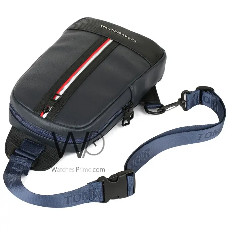 Tommy Hilfiger Crossbody Sling Navy Blue Bag | Watches Prime