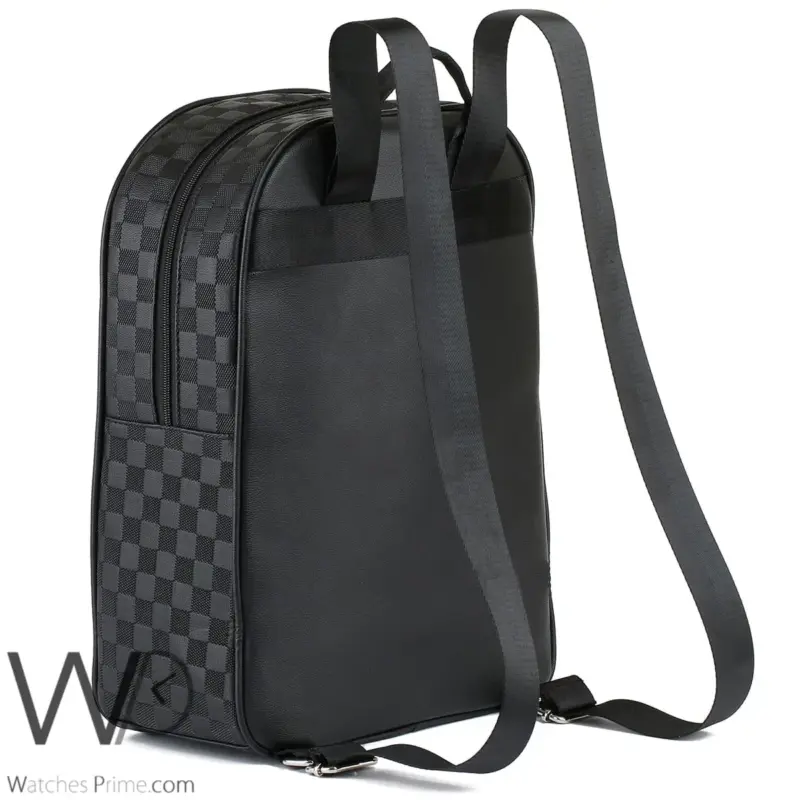 Louis Vuitton Backpack Black Men Laptop Bag | Watches Prime