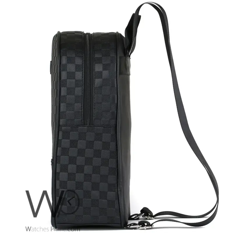 Louis Vuitton Backpack Black Men Laptop Bag | Watches Prime