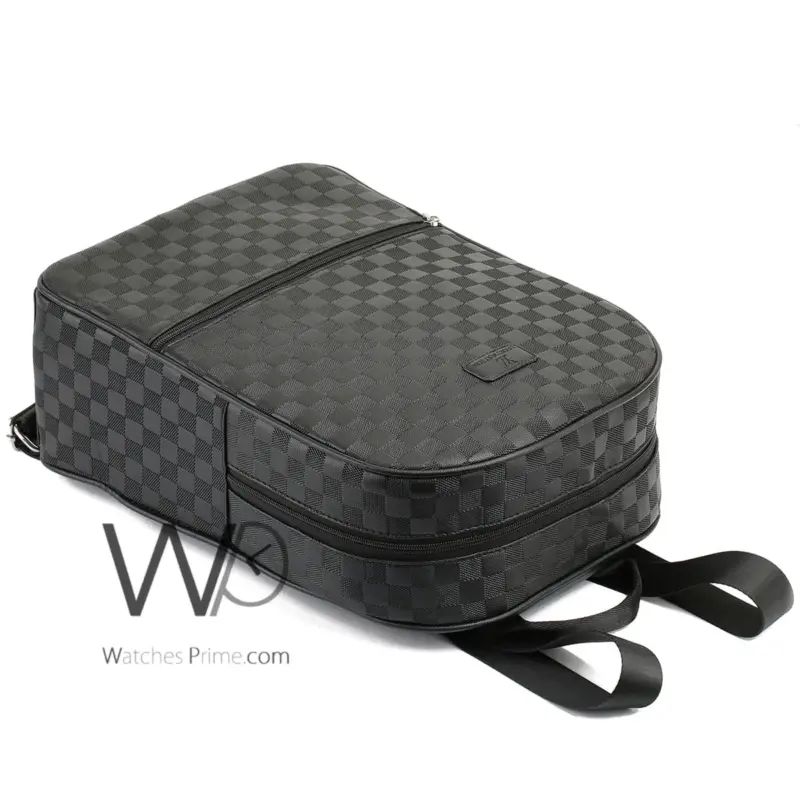 Louis Vuitton Backpack Black Men Laptop Bag | Watches Prime