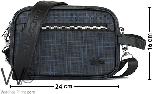 Lacoste Shoulder For Men Hand Bag Navy Blue | Watches Prime