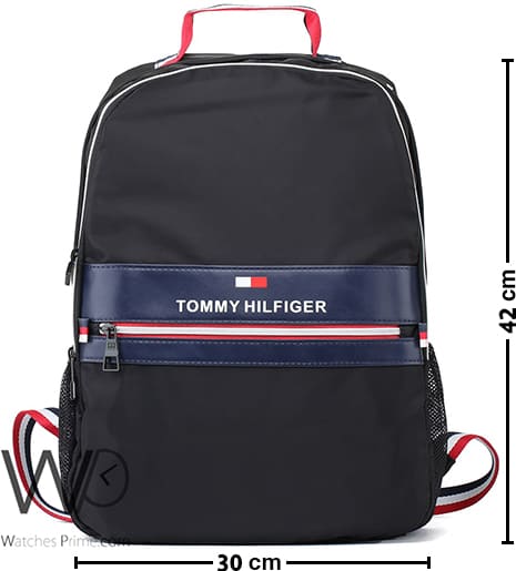 Tommy Hilfiger Backpack Bag Black For Men | Watches Prime