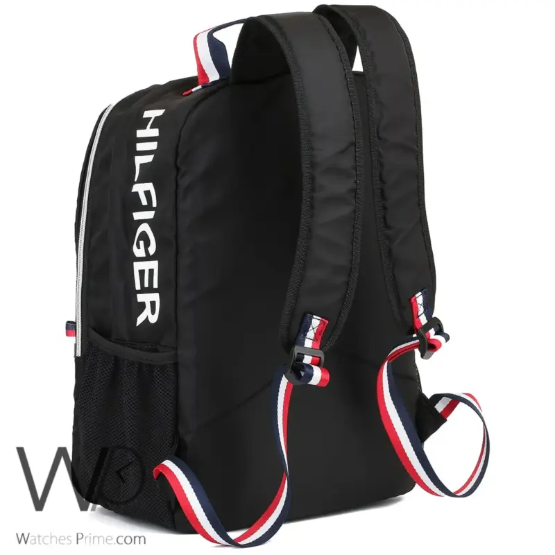 Tommy Hilfiger Backpack Bag Black For Men | Watches Prime