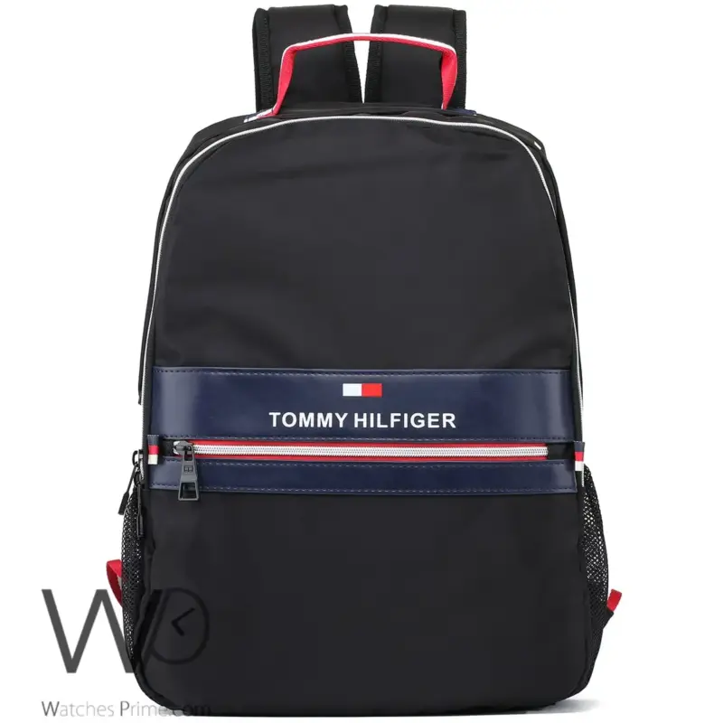 Tommy Hilfiger Backpack Bag Black For Men | Watches Prime