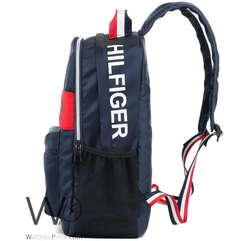 شنطة ظهر تومي ازرق Tommy Hilfiger وتر بروف | واتشز برايم