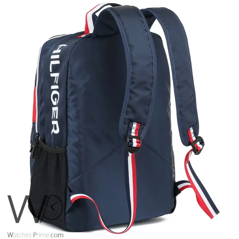 شنطة ظهر تومي ازرق Tommy Hilfiger وتر بروف | واتشز برايم