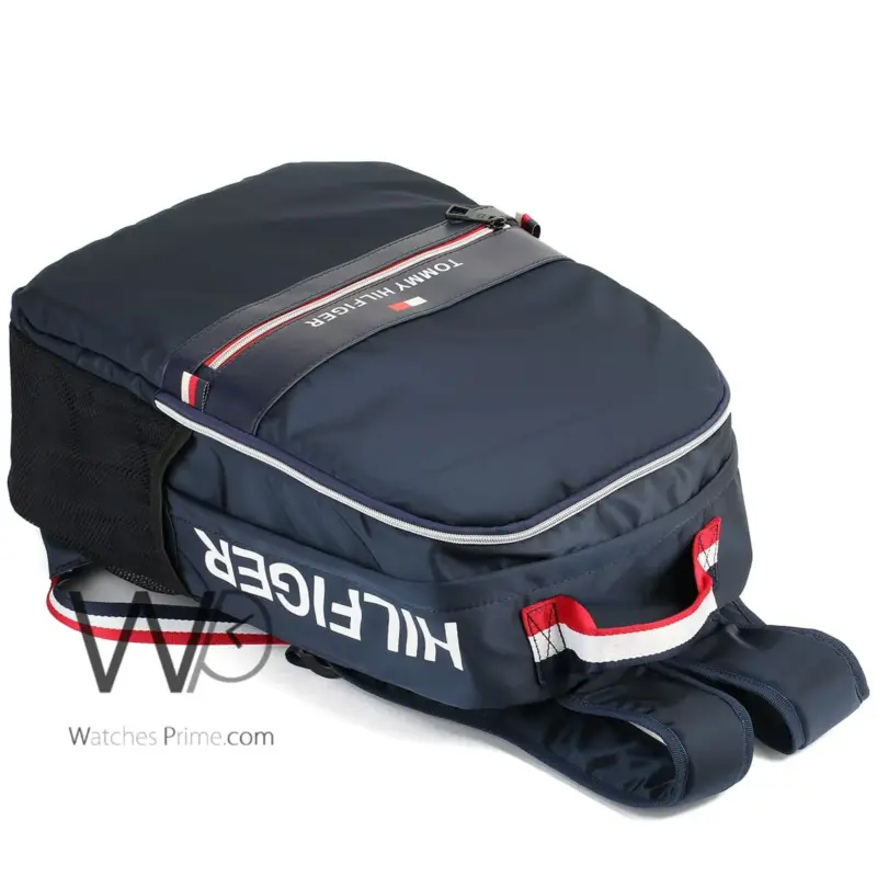 Tommy Hilfiger Backpack Navy Blue ColorBlock | Watches Prime