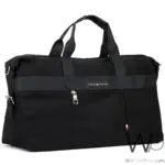 Tommy Hilfiger polyester Black Duffle Bag | Watches Prime