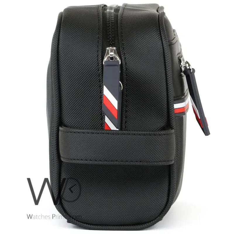 Tommy Hilfiger Black Handbag Men Gift Box | Watches Prime