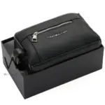 Tommy Hilfiger Handbag Black Leather For Men | Watches Prime