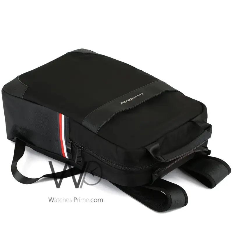 Tommy Hilfiger Laptop Black Men Backpack Bag | Watches Prime